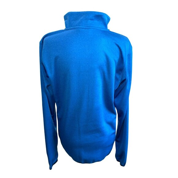 Columbia Men's Heather Indigo Park View 1/2 Zip Fleece Pullover S Outdoor Hiking - Picture 2 of 12